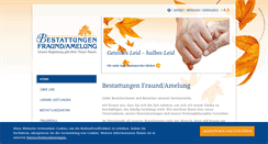 Desktop Screenshot of fraund-amelung.de